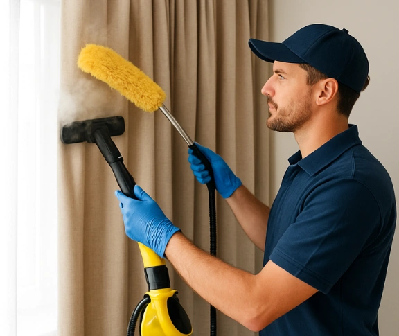 Emergency same-day curtain stain removal ingleburn-nsw Matty Curtain Cleaning
